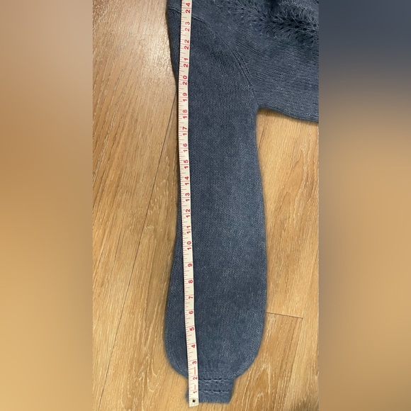 Sézane Angelie Cardigan NWT XXS Vintage Blue - Picture 9 of 10